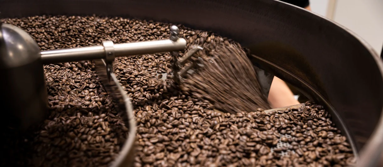 Verser dan vers gebrande koffie